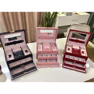 🌸🌸Hộp đựng trang sức 3 tầng🌸🌸