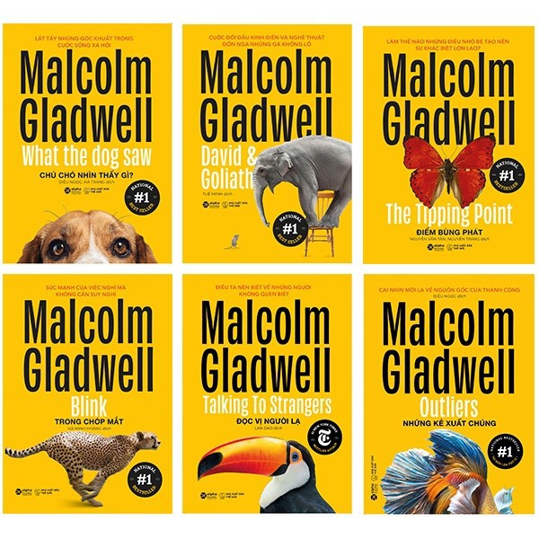 Sách Combo sách của Malcolm Gladwell (6 cuốn) al