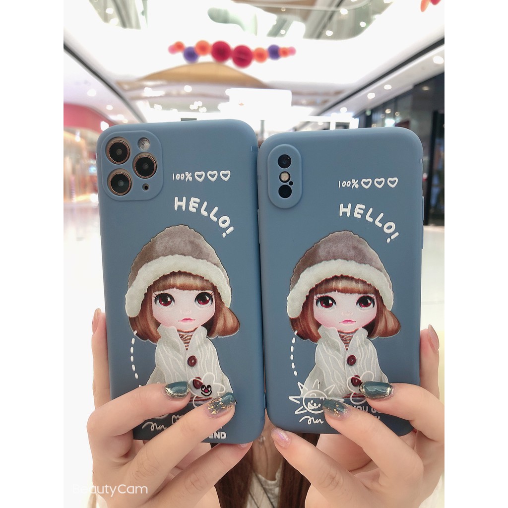 ỐP IPHONE CHỐNG BỤI/BẢO VỆ CAM/CHỐNG VÂN TAY NEW GIRLTPU full case 6/6s đến 11promax -  h case | BigBuy360 - bigbuy360.vn