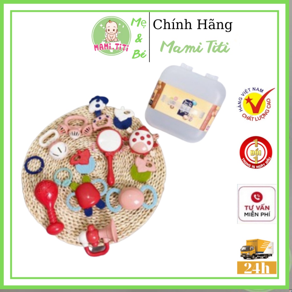 Set 12 món gặm nướu BABY CONCEIT cho bé từ 3 tháng tuổi - MAMI TITI