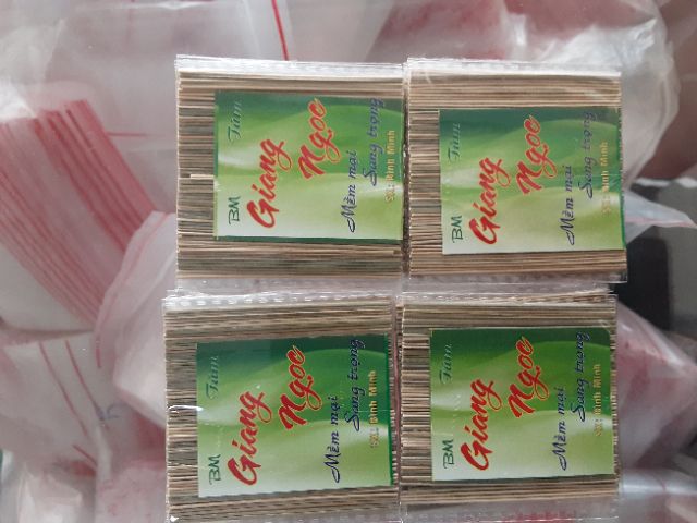 1 gói tăm Giang Ngọc 100% cật tự nhiên