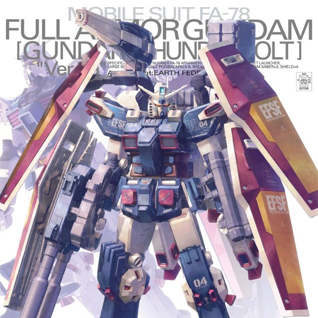 MG Full Armor Gundam - Gundam Thunderbolt Bandai
