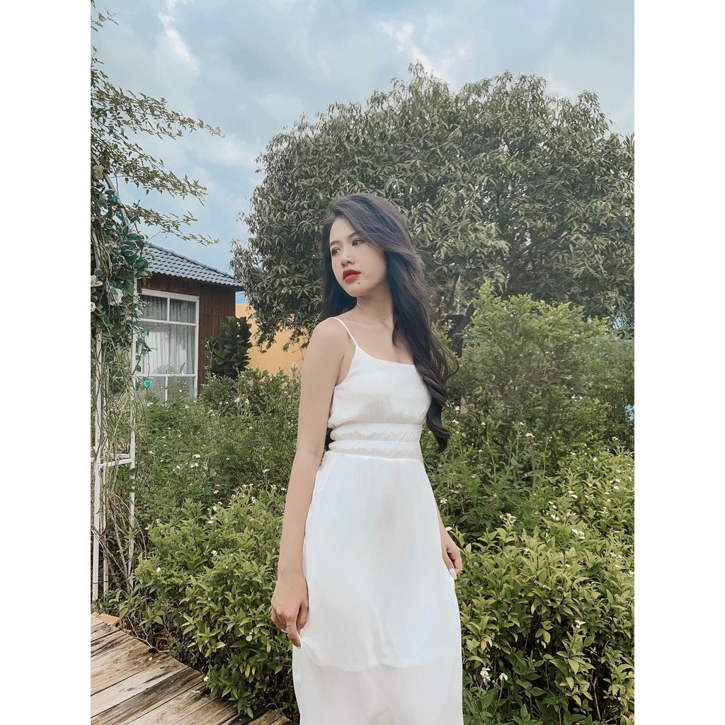 Đầm maxi nhún eo 5cm - YD085350