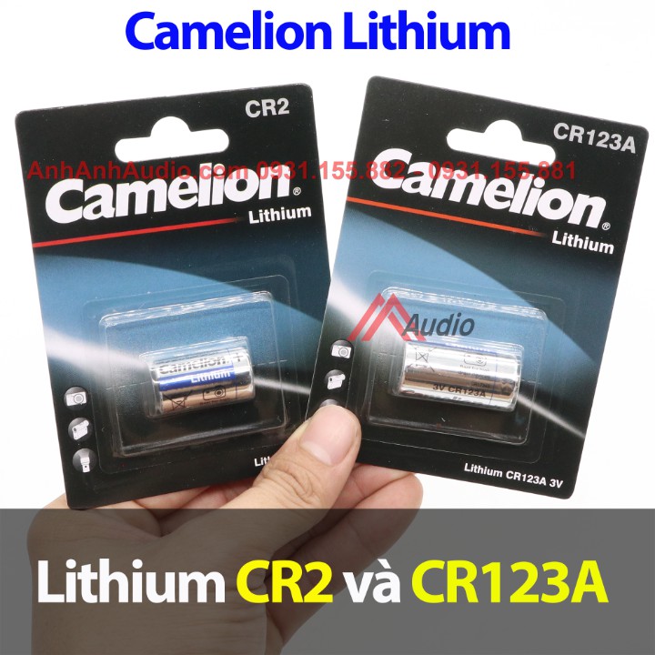 Pin CR2 , CR123A Camelion chính hãng