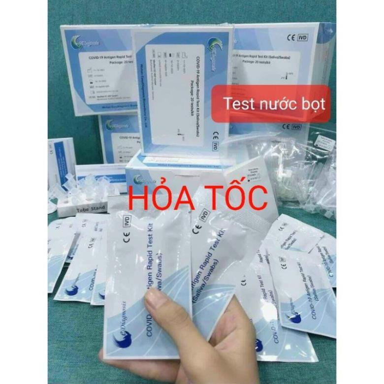 Test Nhanh Tại Nhà - Test Nước Bọt, Test Mũi