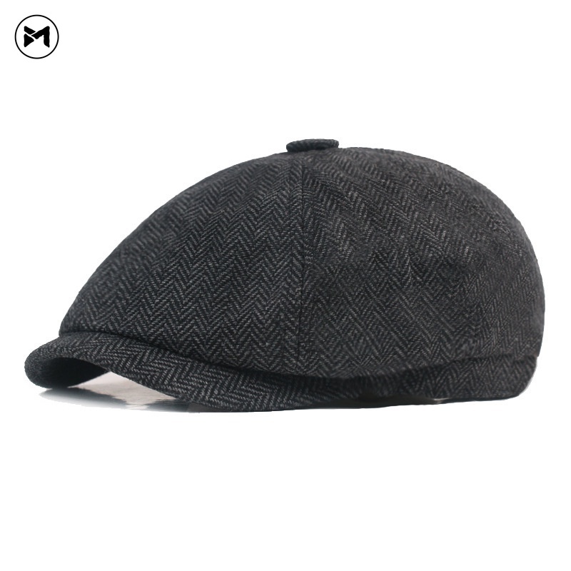 Mũ Beret Họa Sĩ Chất Liệu Cotton Cao Cấp Thời Trang Dành Cho Nam