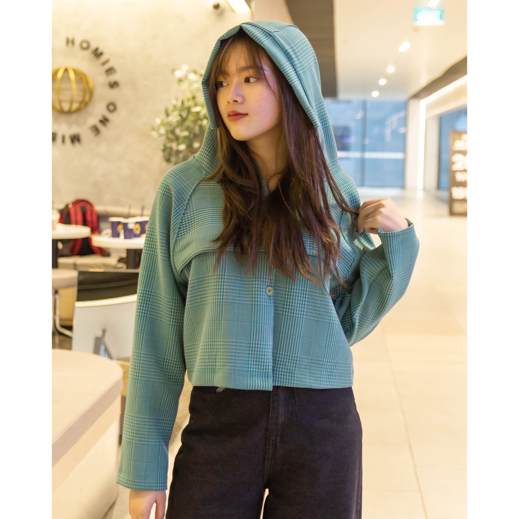 Áo Khoác Form Ngắn  - Có Nón | BigBuy360 - bigbuy360.vn