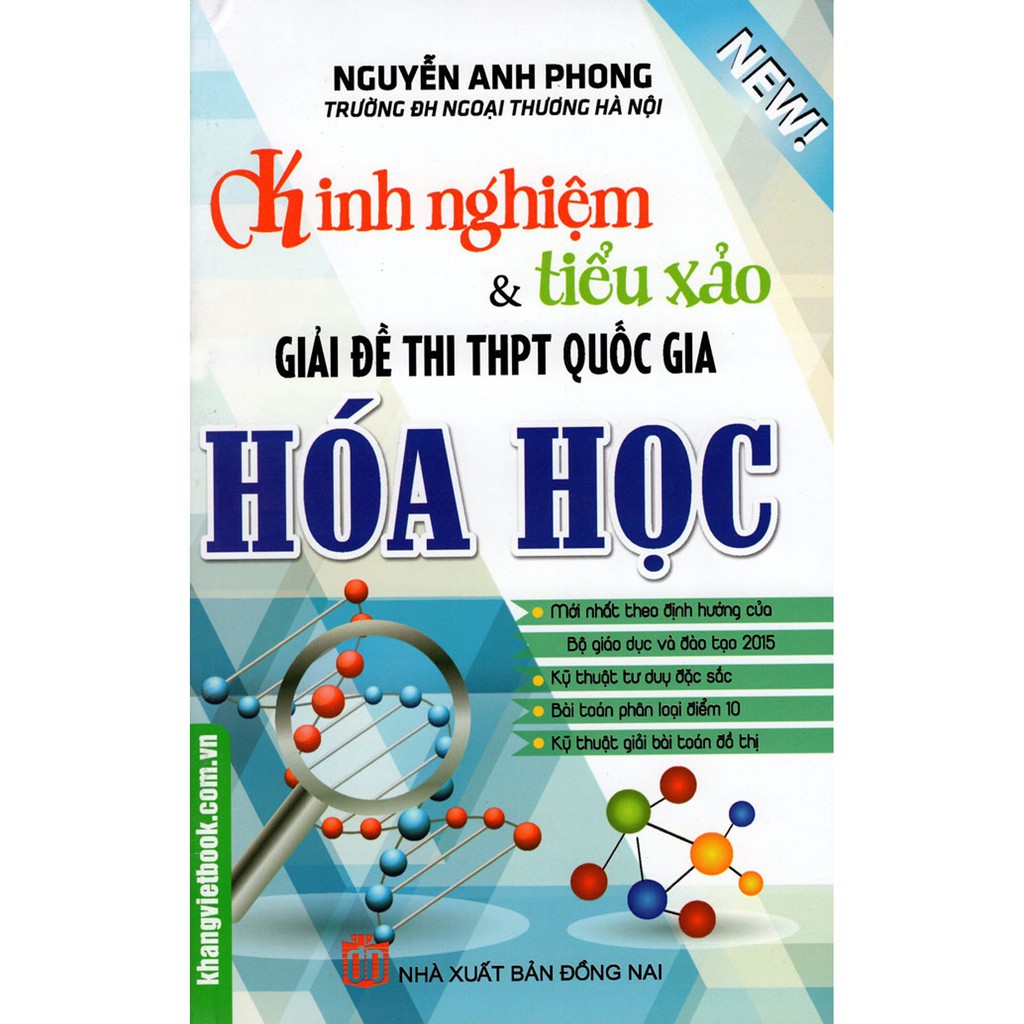 Sách Kinh Nghiệm Và Tiểu Xảo Giải Đề Thi THPT Quốc Gia Hóa Học