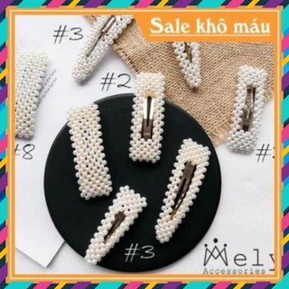 Kẹp tóc ngọc hàn quốc - mely 741