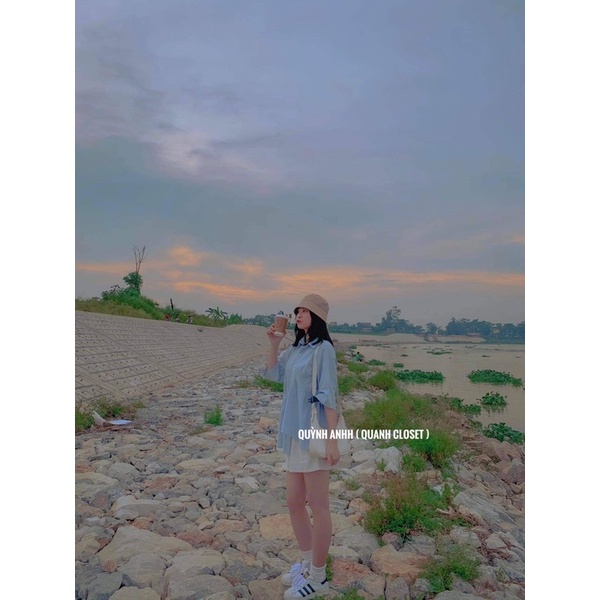 Áo sơ mi bbd sóng lệch - Ảnh thực tế | BigBuy360 - bigbuy360.vn