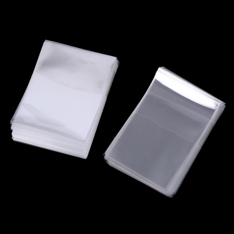 [newnorthcast 0611] 100pcs transparent cards sleeves card protector board game cards magic sleeves