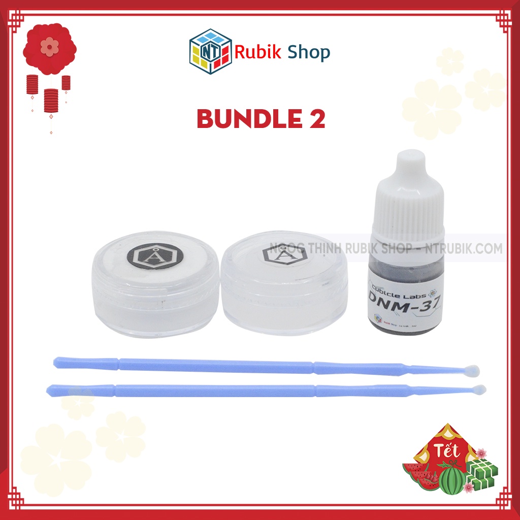 [Cubicle-bundle 2] Combo Angstrom Gravitas &amp; Angstrom Dignitas &amp; DNM 37 3cc dầu bôi trơn rubik