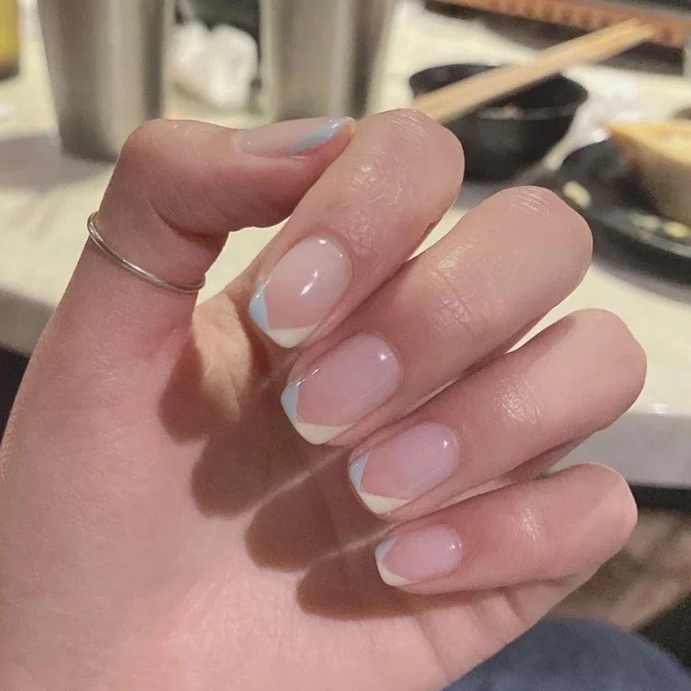 OCEANMAP Bộ Dụng Cụ Trang Trí Móng Tay 3D Trong Suốt Hình Tròn Bằng Silicon Dành Cho Nữ