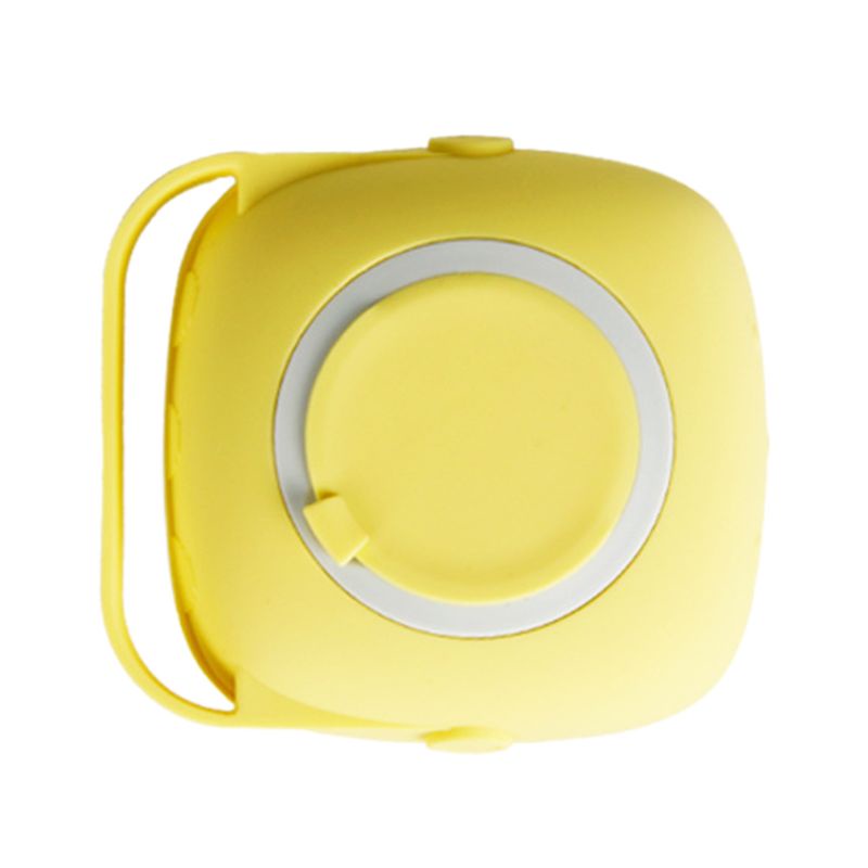 Bàn Chải Tắm Cho Thú Cưng Bằng Silicon Mềm Kèm Hộp Đựng Dầu Gội Đầu