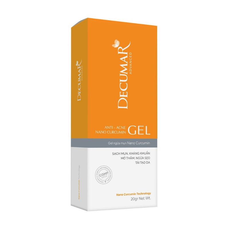 Gel Ngừa Mụn Cucumin Decuma ( Cam Kết Chính Hãng)