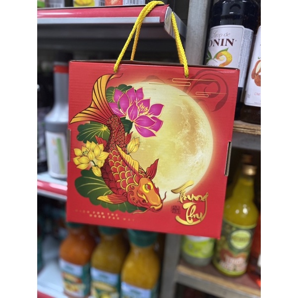 Hộp Đưng Bánh Trung Thu Vuông 150-250gr