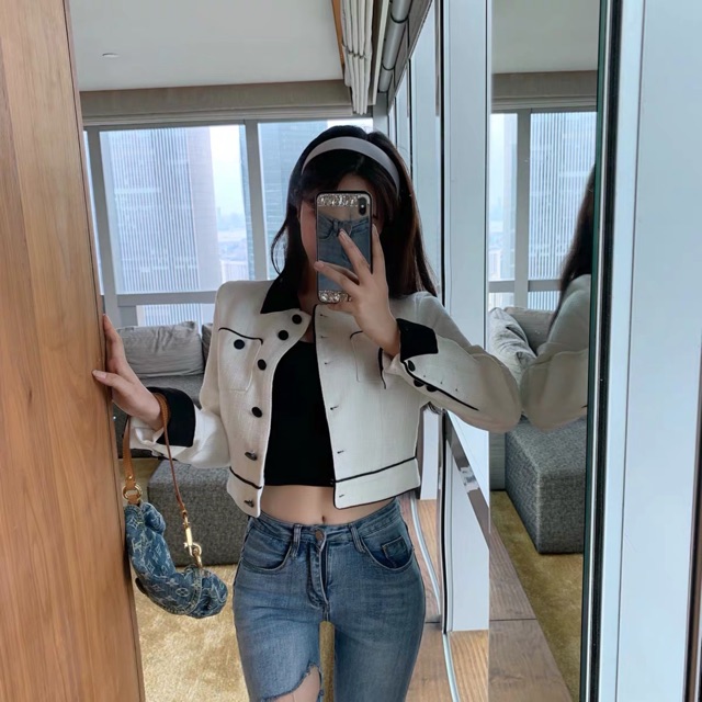 Áo khoác dáng lửng koreastyle