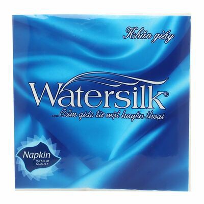 khăn giấy Watersilk 330 x 330 , 100 tờ/gói