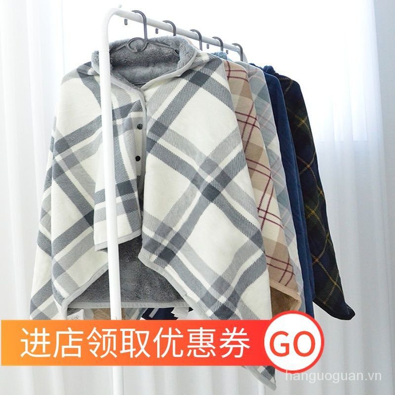 Chăn hai lớp dày dặn đa chức năng cho nhà ở/văn phòng