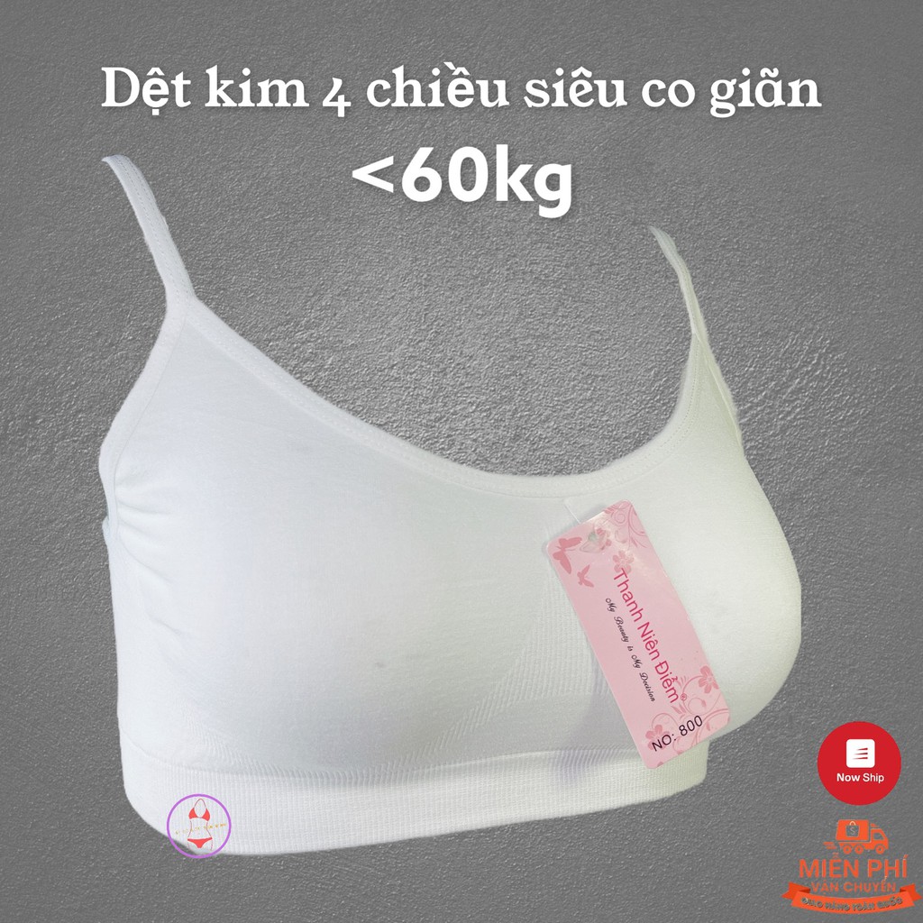 Áo lá dệt kim 4 chiều siêu co giãn thoải mái vận động FreeSize&lt;60kg