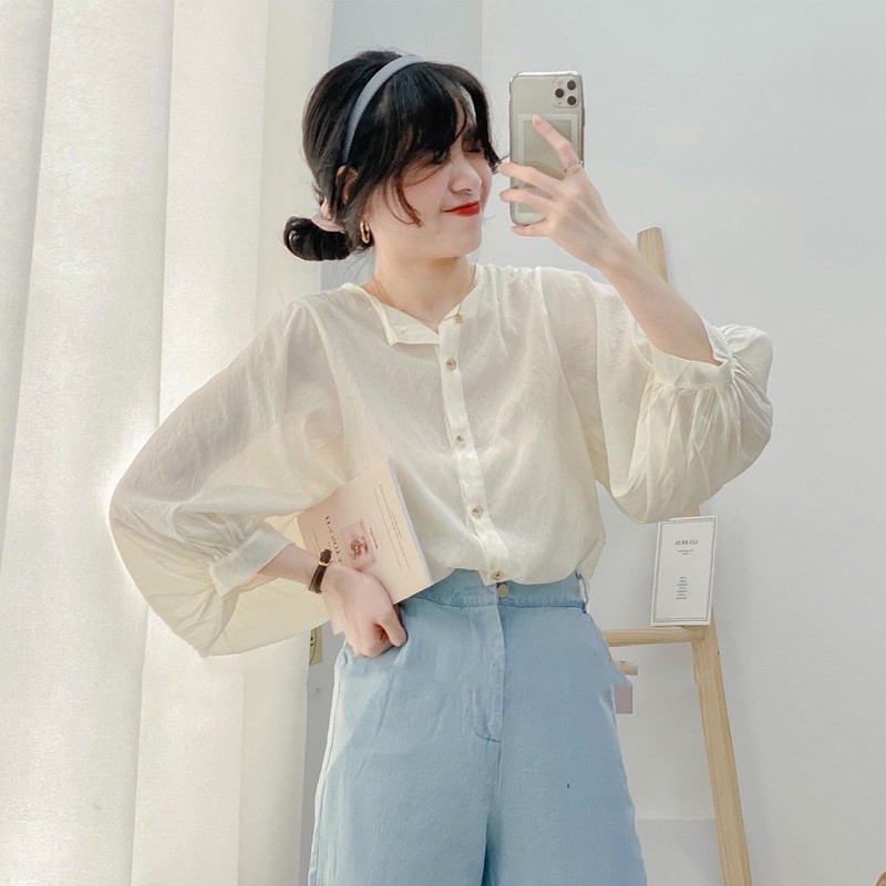 Áo sơ mi đũi dài tay 039