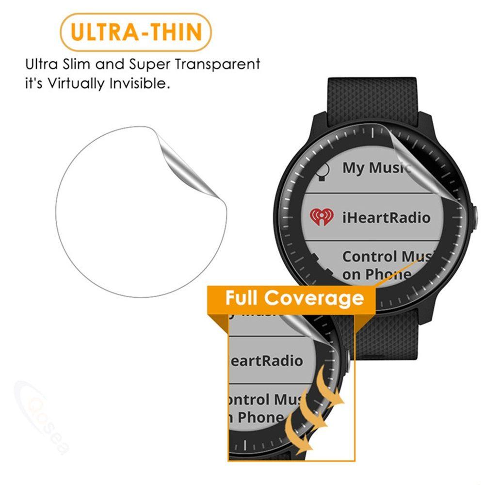 BTLIMER Set 1 / 2 / 3 TấM Phim TPU Trong SuốT BảO Vệ MàN HìNh ĐồNg Hồ Thông Minh Garmin Vivoactive 3 Music