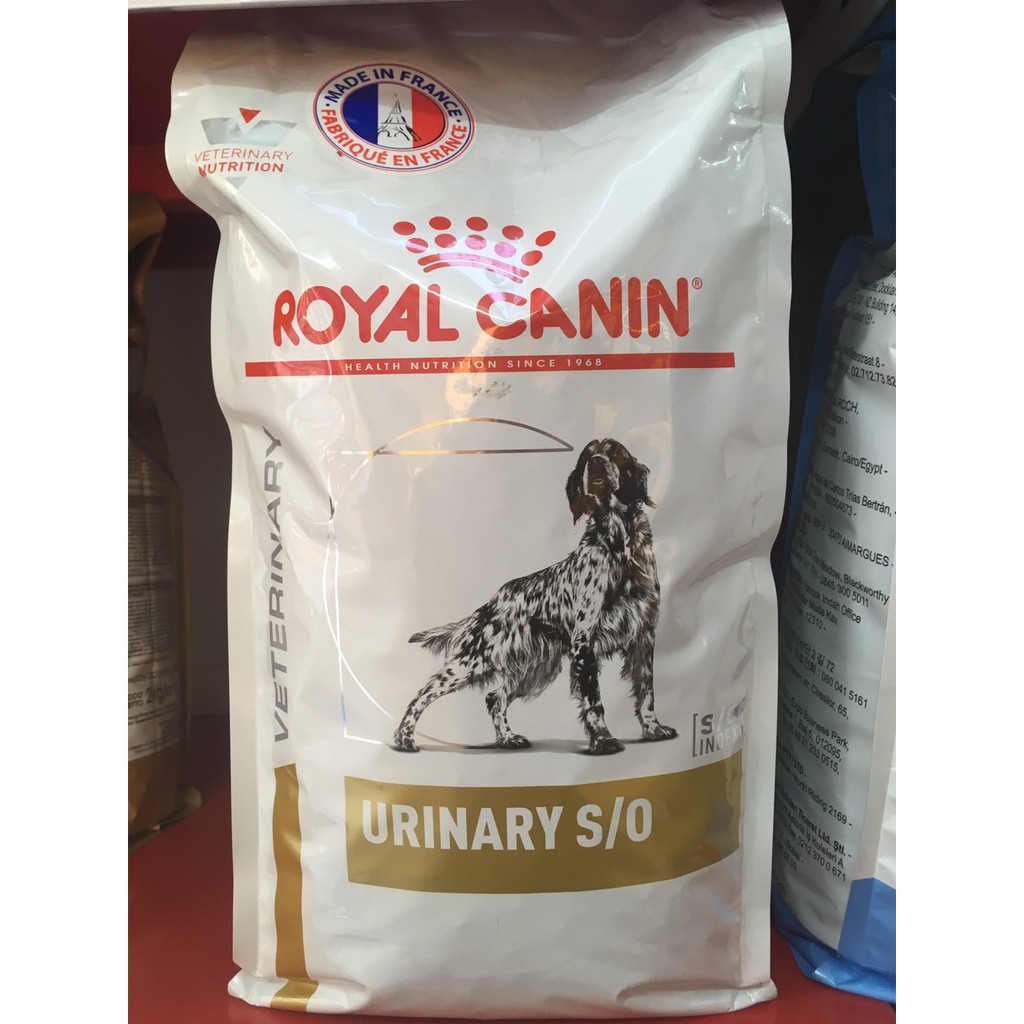 Royal canin Urinary S/O Dog cho chó 2kg thức ăn hạt khô hỗ trợ tiết niệu sỏi thận