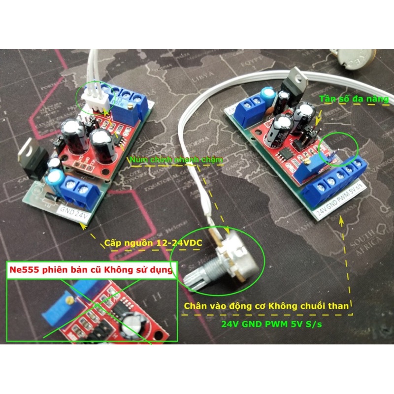 Mạch điều khiển động cơ không chổi than