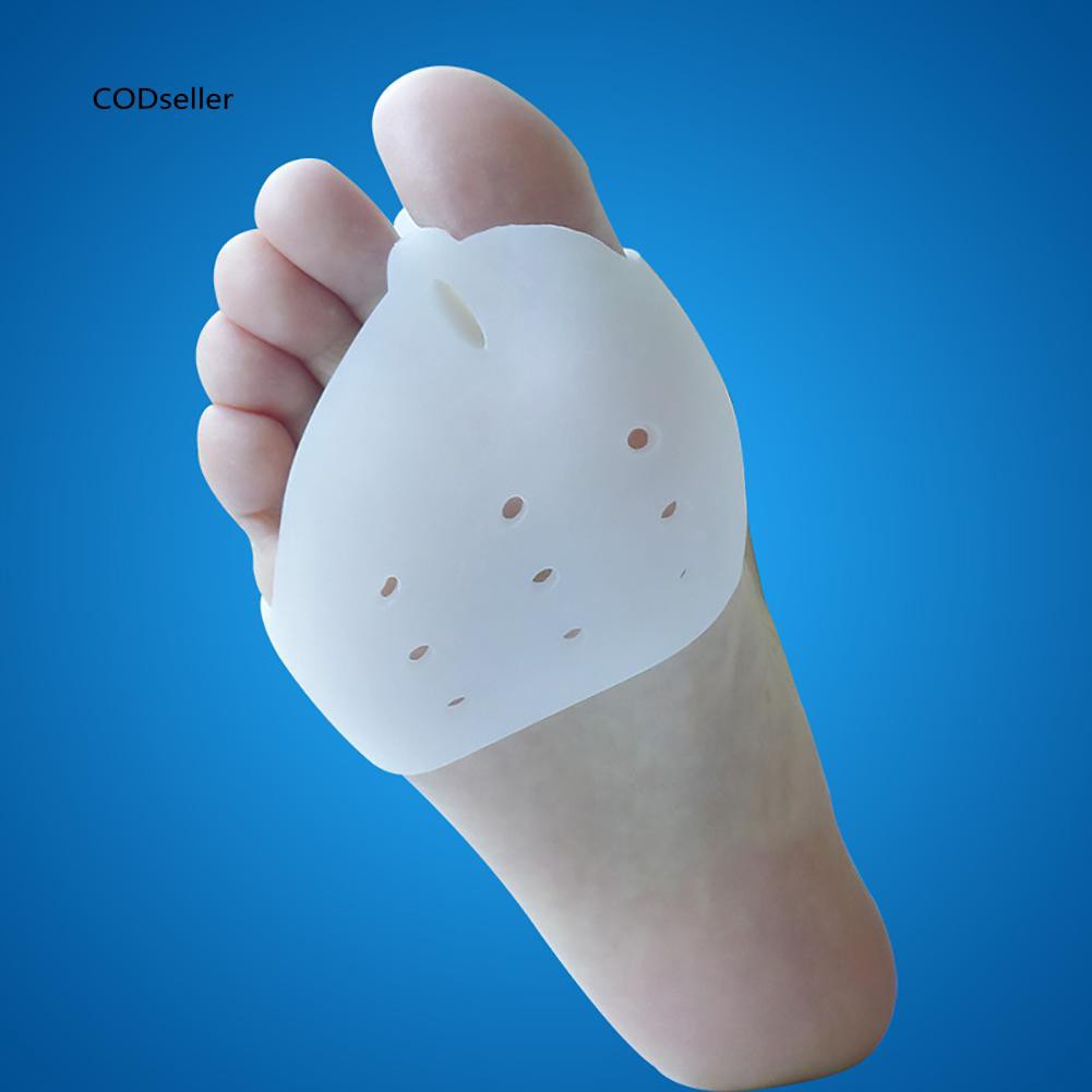 1 Cặp Dụng Cụ Tách Ngón Chân Giảm Đau Bằng Silicone Tiện Dụng