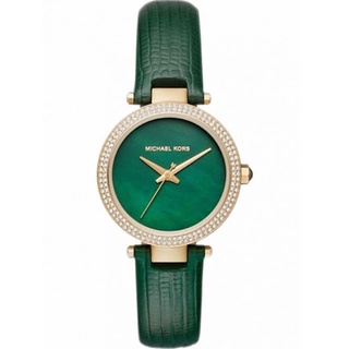 Đồng hồ nữ Michael Kors Parker Mini Green Watch MK2592, Authentic, Full box, Luxury diamond watch