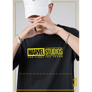 Áo thun marvel studio đủ màu cực chất tay lỡ unisex