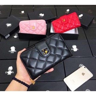 [HOT DEAL] Ví nữ trần ô 17cm siêu đẹp fullbox
