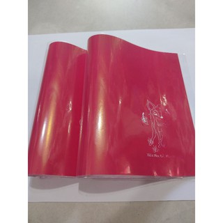 10 cái bao tập mầu đỏ kèm bìa kính