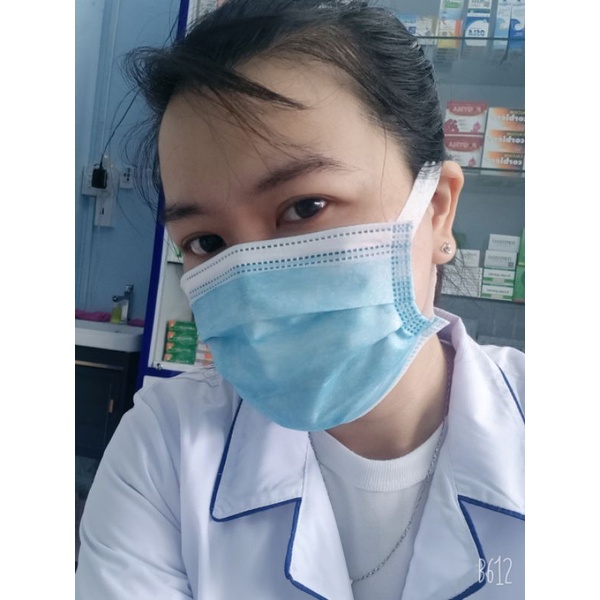 Khẩu trang quai giấy không đau tai