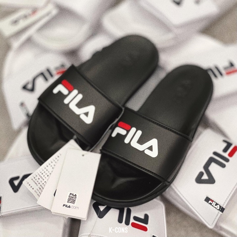 FILA SLIDE BLACK | Dép Fila Drifter Nhiều Mẫu