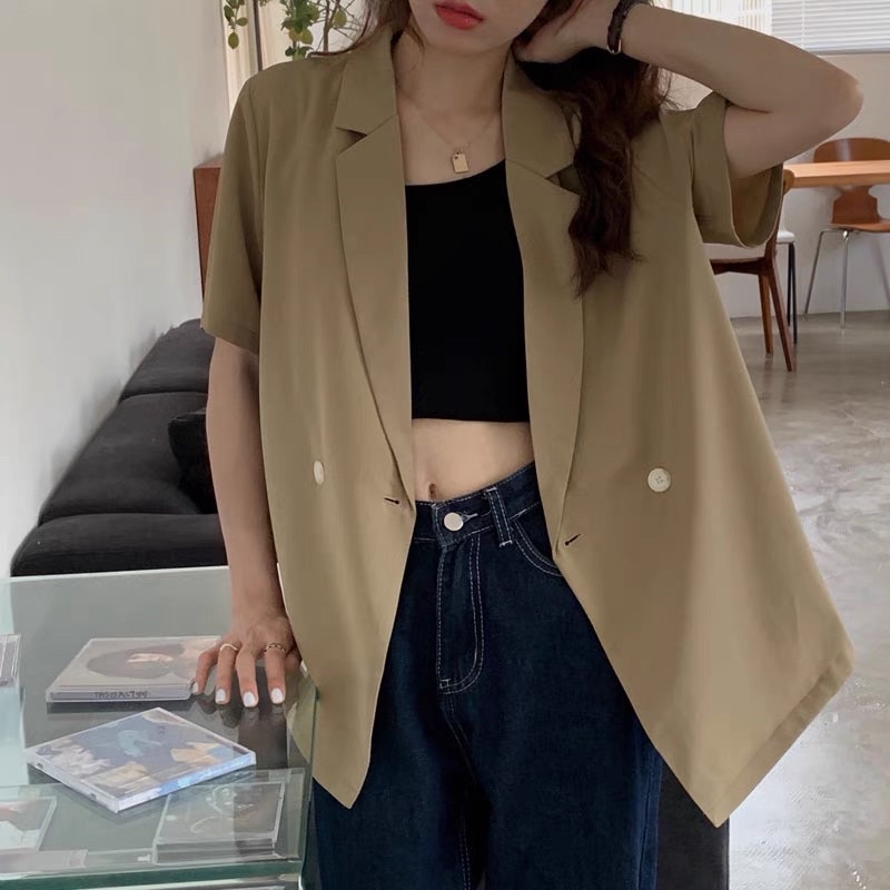 Blazer cộc tay