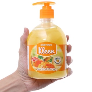 NƯỚC RỬA TAY KLEEN 500ML - MANGO