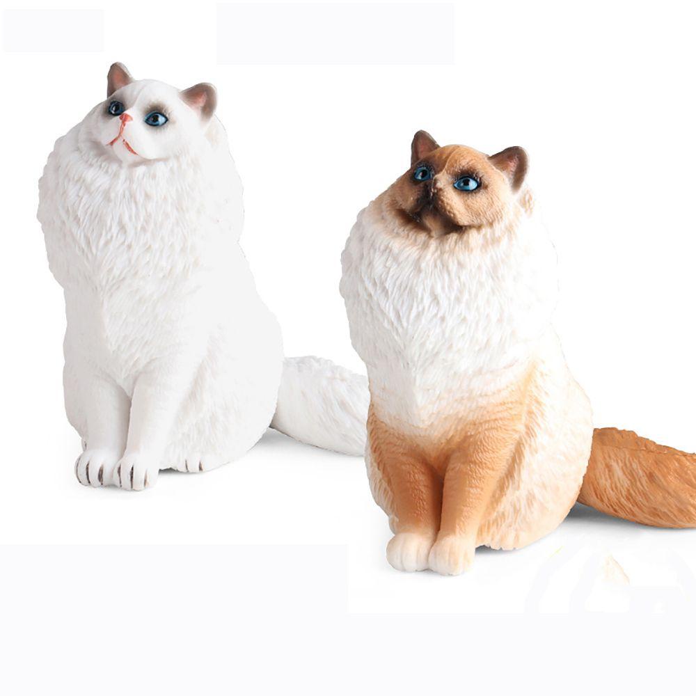 Mô Hình Mèo Ragdoll Dễ Thương Dùng Trang Trí Tiểu Cảnh