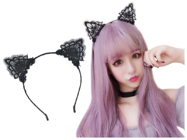 Băng Đô Tai Mèo Cosplay Bằng Vải Ren Cao Cấp BănĐô Tai Mèo Cosplay Bằng Vải Ren Cao Cấp | BigBuy360 - bigbuy360.vn