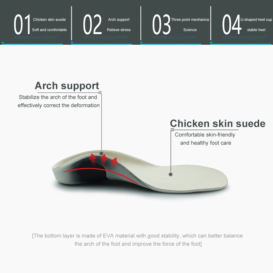 Miếng Lót Giày Thể Thao Hỗ Trợ Chăm Sóc Bàn Chân Cho Trẻ Em