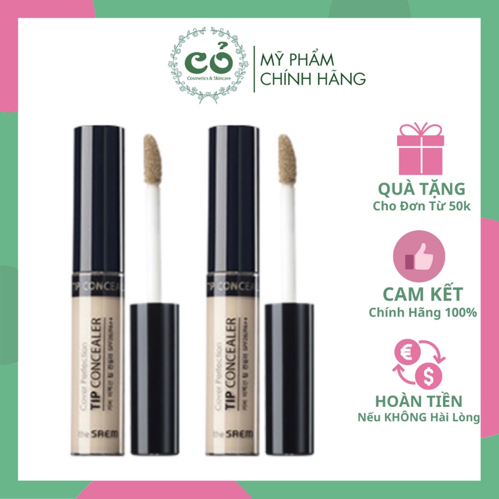 Che Khuyết Điểm The Saem The Saem Cover Perfection Tip Concealer 6.5g