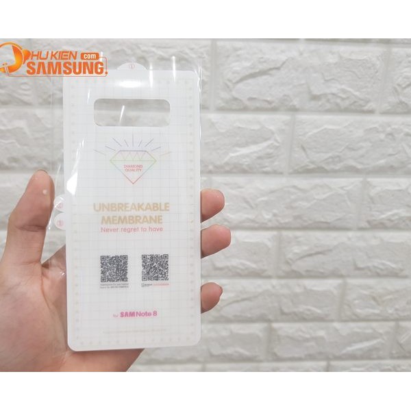 Miếng Dán PPF Full Cho Samsung note 7/S7e/Note 8/Note 9/S8/S9/sS9+/S10/S10+- Tự Phục Hồi Vết Xước- Mặt Trước Và Mặt Sau