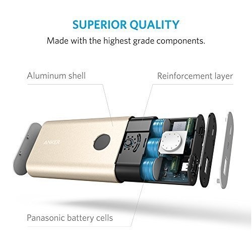 [Mã 229ELSALE hoàn 7% đơn 300K] Pin sạc dự phòng Anker PowerCore+ 10050 mAh - sạc nhanh Quick Charge 2.0