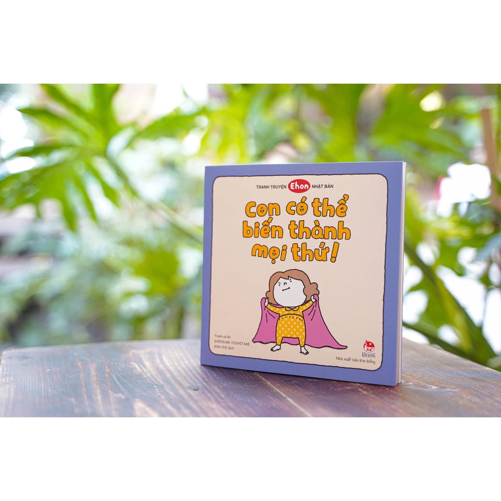 Sách ehon -  Con có thể biến thành mọi thứ! (3 quyển)