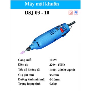 ✨HÀNG NỘI ĐỊA✨MÁY MÀI KHUÔN DSJ 03-10 DONGCHENG 105W - CHÍNH HÃNG DONGCHENG