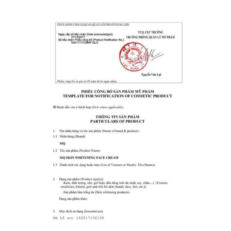 [Chính Hãng] Serum Thay Da Nhân Sâm MQ Skin Chính Hãng | BigBuy360 - bigbuy360.vn