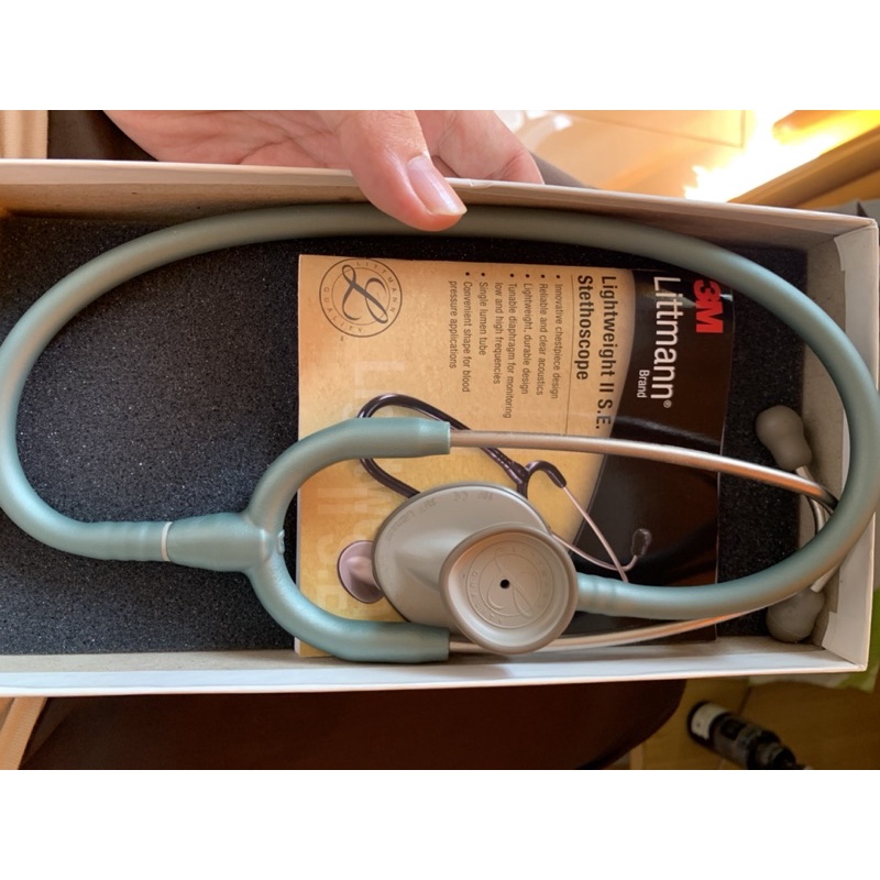 Ống nghe 3M Littmann Lightweight II S.E màu Xanh