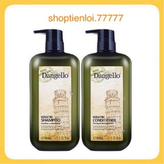 🌻rẻ vô địch🌻 cặp dầu gội dầu xả dangelo 800ml chính hãng