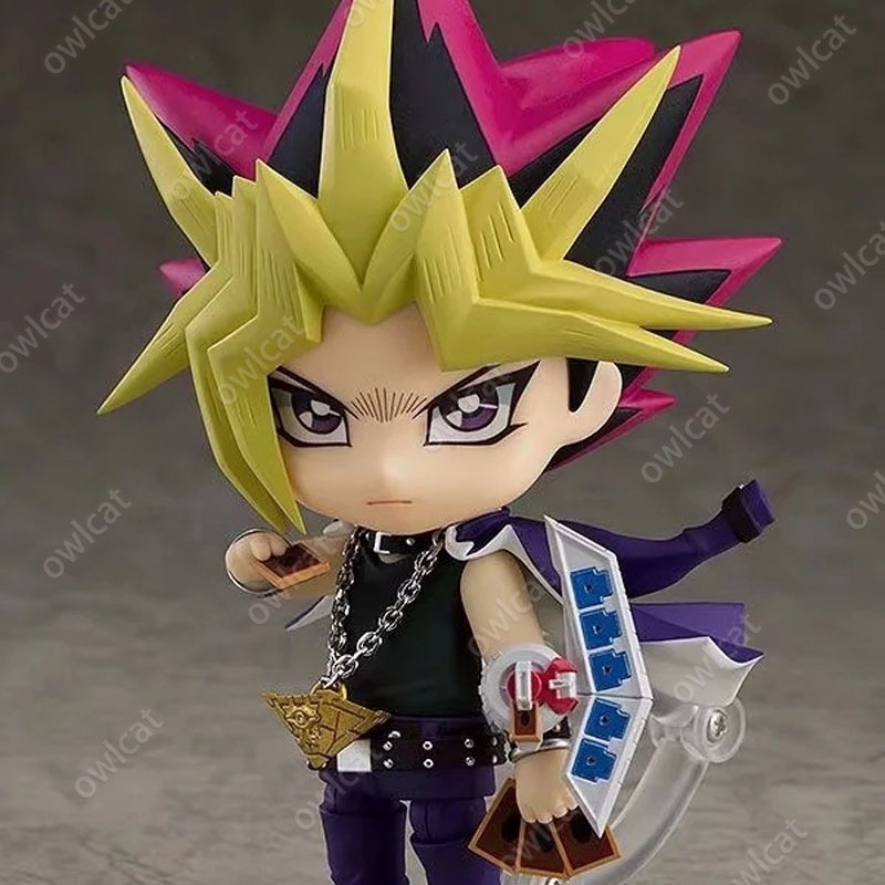 Mô Hình Nhân Vật Yu-Gi-Oh Yami Yugi  10cm 1069# Duelist Action Figure Dark Yugi Muto Duel King Nameless Pharaoh Yugioh Packed in Box Model Kazuki Takahashi