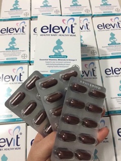 ELEVIT SAU SINH 60V _ ĐỦ BILL